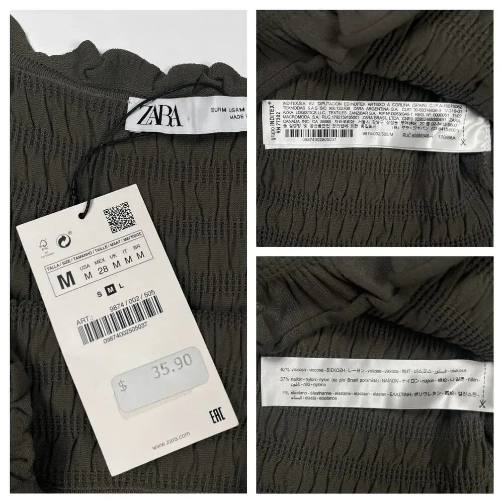 Zara nwt smocked